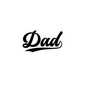 Dad Cut Stickers for Personalization, Laptop Decor, Father&#39;s Day Gift, Gifts for Dads