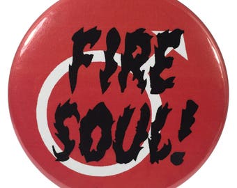 Anime 2.25 Inch Button Mars Fire Soul