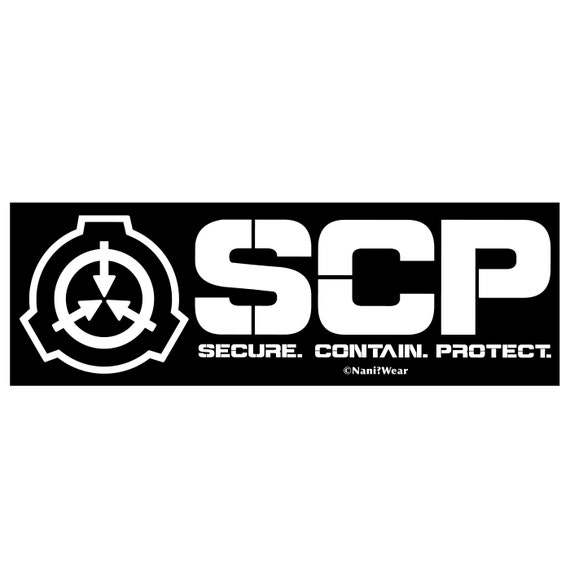 SCP Foundation Bumper Sticker Secure Contain Protect