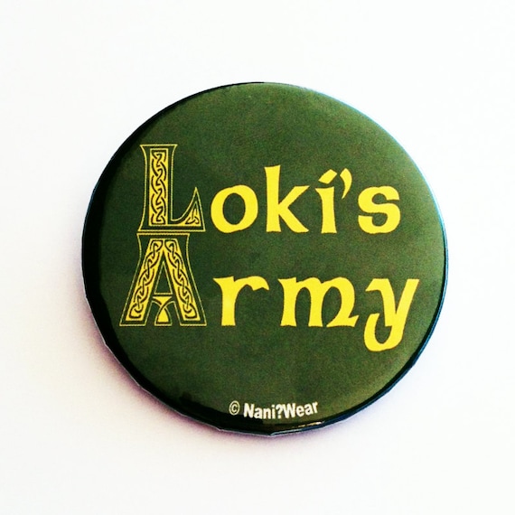 Avengers Loki's Army Button 2-Inch