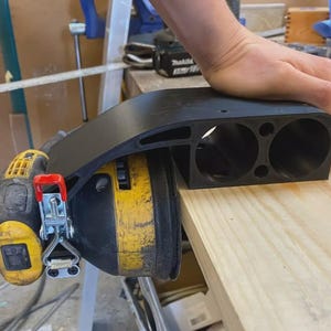 90 Degree Edge/Right Angle Sanding Guide for Dewalt DWE6423 Sander