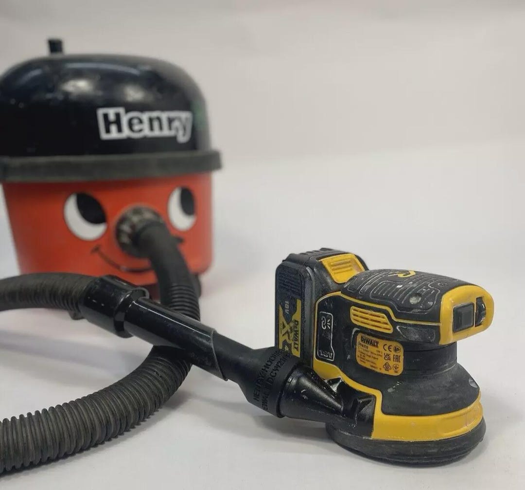 Adaptor For Dewalt DCW210 Sander airlock Connection To Henry Hoover Adaptor For Dewalt DCW210 Sander airlock Connection To Henry Hoover