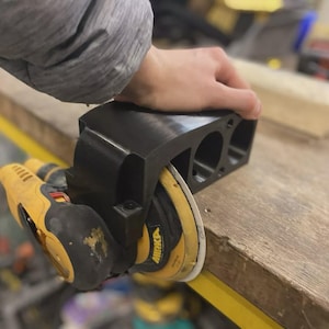 90 Degree/Right Angle Edge Sanding Guide Tool for Mirka Deros Sander