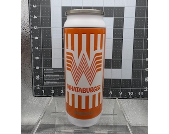 New Igloo Whataburger 80s Can Tumbler Unisex OS Stainless Steel 16 Oz