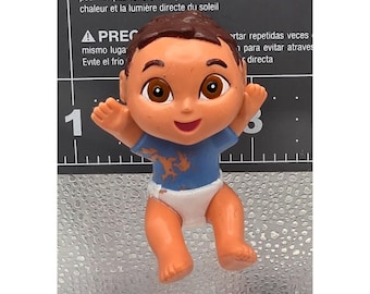 Fisher Price Dora the Explorer Baby Brother Guillermo 2" Figure Cake Topper Toy