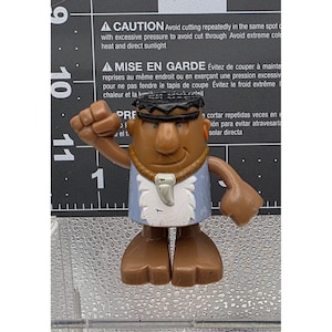 Vintage 2010 Playskool Mr Potato Head Caveman Mini Figure Toy Hasbro Prehistoric