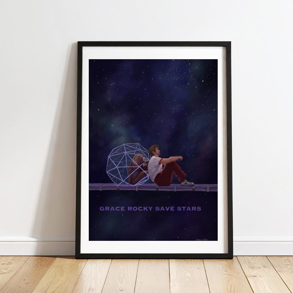 Project hail mary poster - Etsy 日本