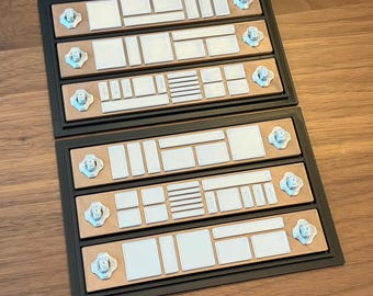 Two Tech Wall Panels with Spaceship Greebles Inspired by Popular Science Fiction Movies and Video Games, Geek Gift, Cosplay, Space Decor