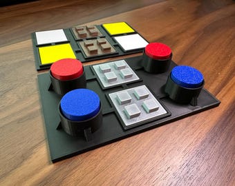 Two Wall Panels with Spaceship Greebles Inspired by Popular Science Fiction Movies, TV Series, and Video Games - With Mechanical Switches!