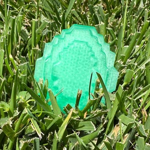 Six Gaming Emerald Gems Inspired by Popular Mining and Crafting Movies and Video Games, Geek Gift, Gift for Kids, Cosplay, Party Favor