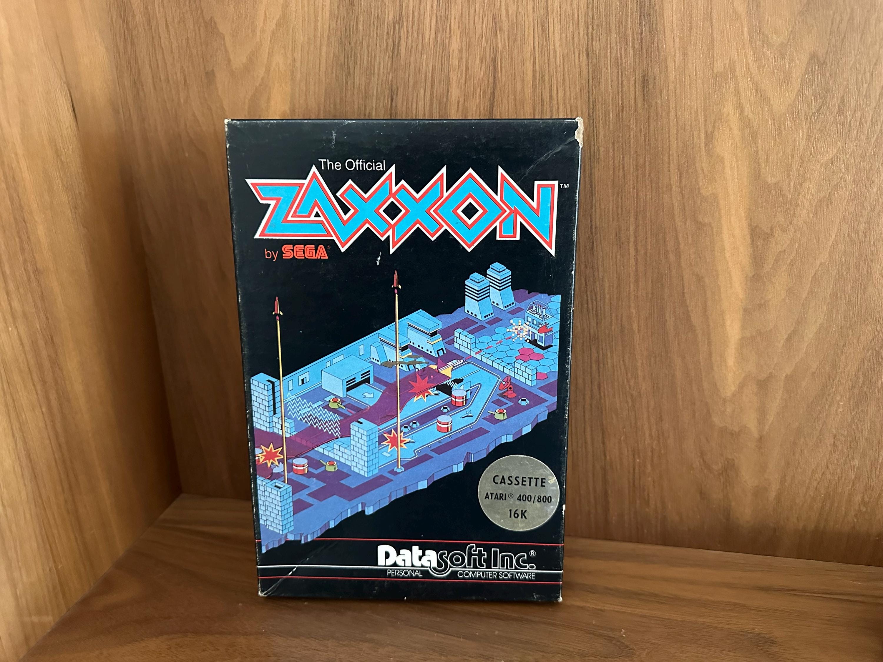 Vintage Zaxxon Video Game for the Atari 400 and 800 Home Computers (16K ...