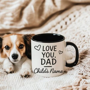 Coffee Mug - Custom Fathers Day Gift for Dad, Grandpa, New Dad - 11oz, 15oz, Gift for Him, Men, Gifts