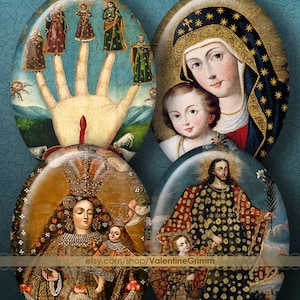 CUZCO SAINTS 30x40 mm...Hi-quality, ready to print