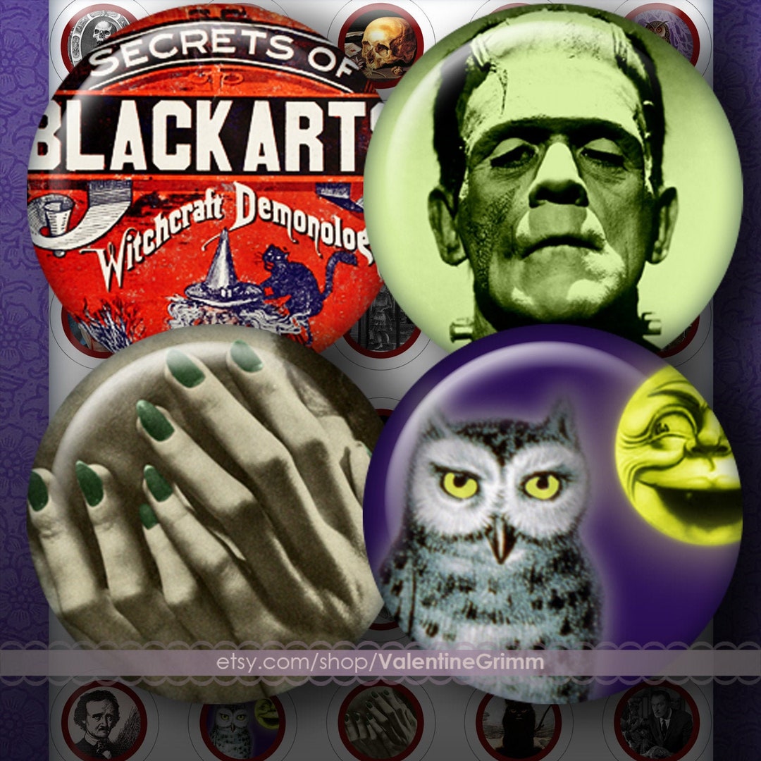 Button Makers! SPOOKY CIRCLES 1.313
