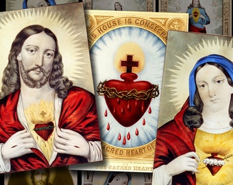 SACRED HEART clip art ...High-quality, ready to print images
