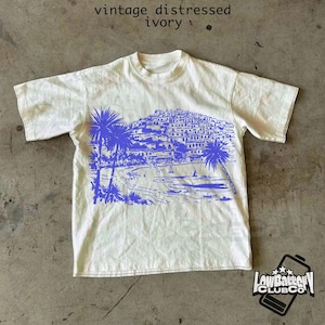 Retro Ibiza Graphic Tee, Vintage Island Vibes T-Shirt, Comfort Colors Beach Club Shirt, Summer Holiday Aesthetic Streetwear