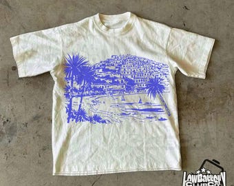 Retro Ibiza Graphic Tee, Vintage Island Vibes T-Shirt, Comfort Colors Beach Club Shirt, Summer Holiday Aesthetic Streetwear