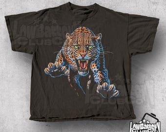 Vintage Y2K Tiger Shirt, 2000s Grunge Tiger Graphic Tee, Comfort Colors Streetwear Shirt, Retro Animal Print T-Shirt, Trendy Festival Tee