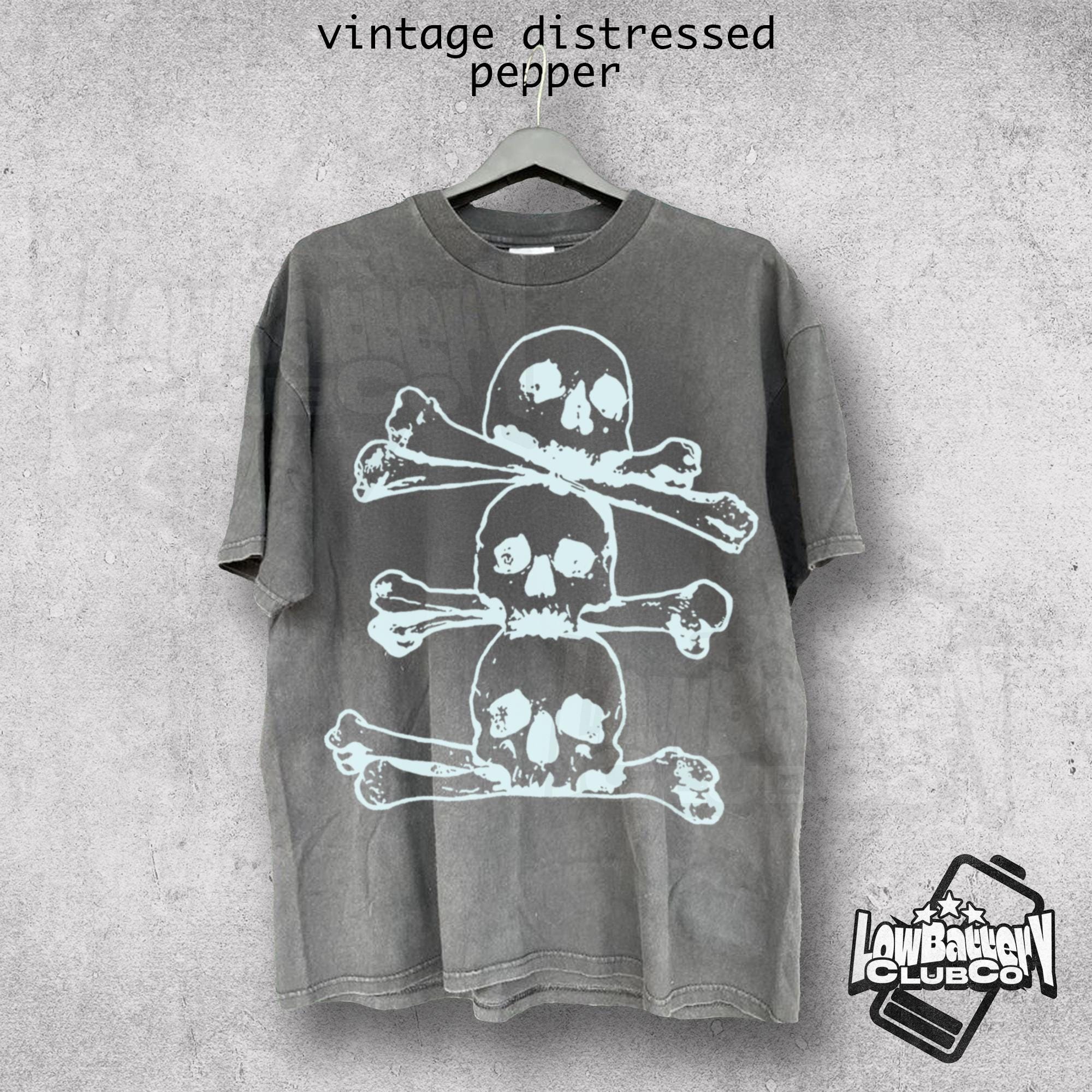 Y2K Skeleton Shirt, 2000s Grunge Skull Tee, Gothic Streetwear