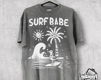 Summer Surf T-Shirt, Vintage Surfing Graphic Tee, Retro Beach Shirt, Coastal Summer Vibes Tee, Comfort Colors Ocean Streetwear