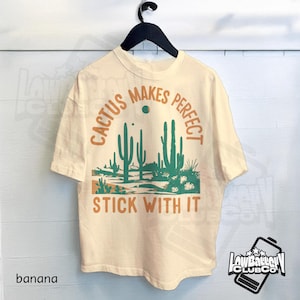 Funny Cactus Graphic Tee, Quirky Desert Humor Shirt, Vintage Plant Meme T-Shirt, Comfort Colors Southwestern Style Top