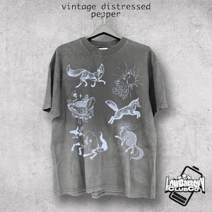 Vintage Fox Shirt, 90s Retro Forest Animal Tee, Grunge Naturecore T-Shirt, Comfort Colors Fox Graphic Tee, Wild Aesthetic Streetwear