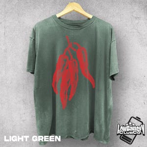 Retro Chili Pepper Tee, Vintage Spicy Graphic Shirt, Comfort Colors Hot Sauce T-Shirt, Bold Food Lover Fashion Top