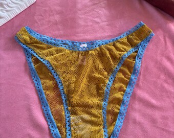 The Suzie Hi-Cut Panties II Fairycore Coquette Pastel Goth Lingerie