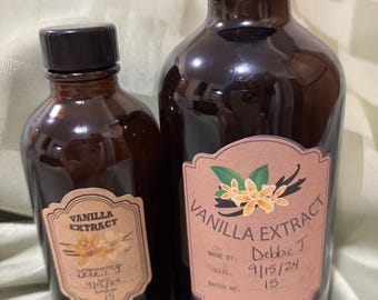 wanilia, ekstrakt, pieczenie, gotowanie, aromat, naturalny, domowy, fasola, Madagaskar, alkohol, leżakowany, moczony, czysty