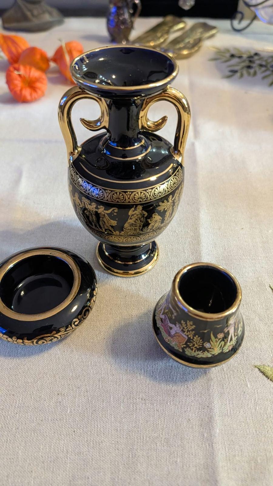 24k gold greek mug - Etsy 日本