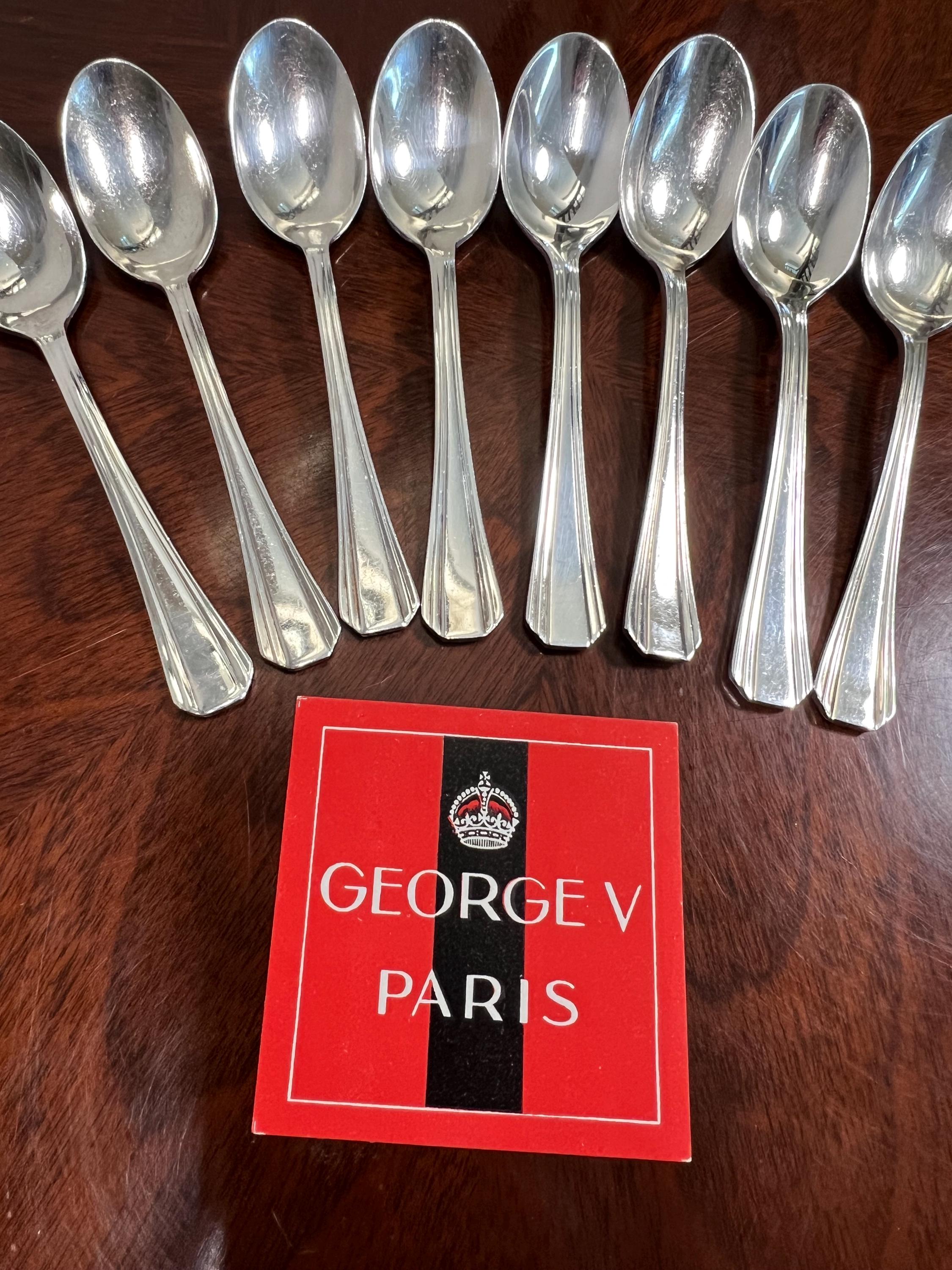 Vintage Christofle Silver Spoons - Etsy