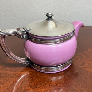 Hotel SHERRY NETHERLAND TEAPOT Restaurant China & Silver New York Joseph Heinrichs