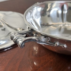 FRENCH HOTEL BOWL Grand Britannique Hotel Christofle Silver Plate Vegetable Tureen