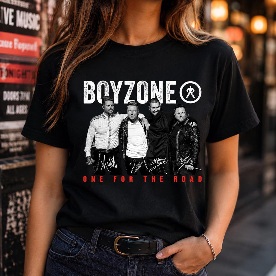 Boyzone One for the Road Tour T-shirt, Music Fan Shirt, Retro Band ...