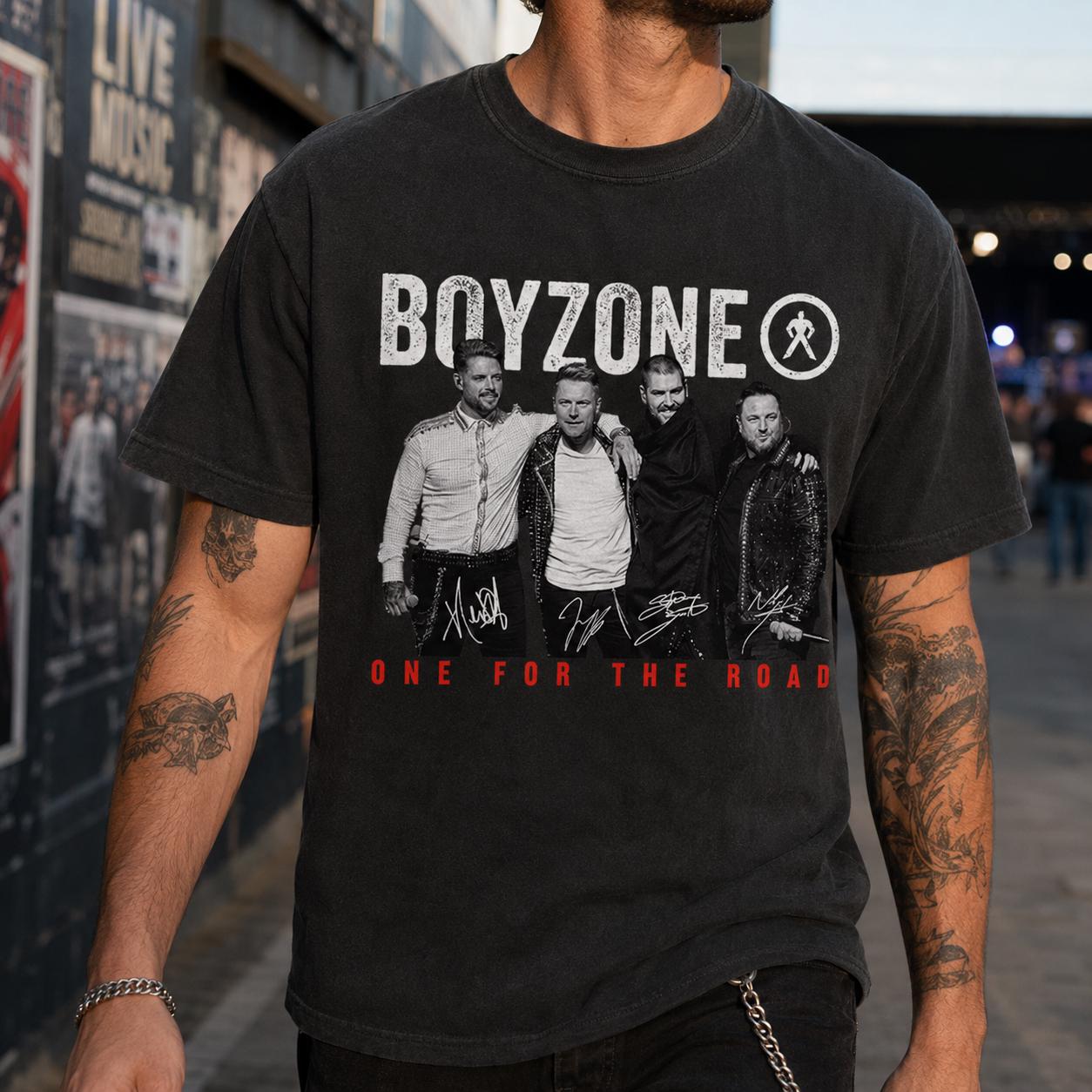 Boyzone One for the Road Tour T-shirt, Music Fan Shirt, Retro Band ...