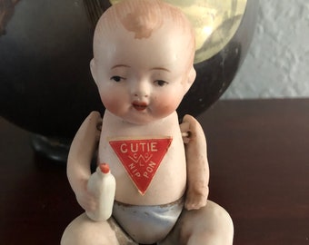 Vintage Bisque Baby Doll from Japan