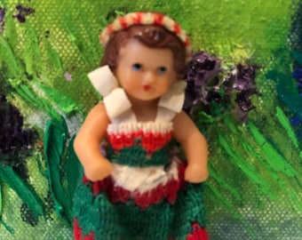 Sweet Vintage 3" Doll from Germany