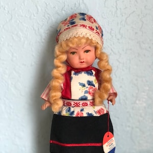 Early Vintage Rozetta Dutch Doll image 1