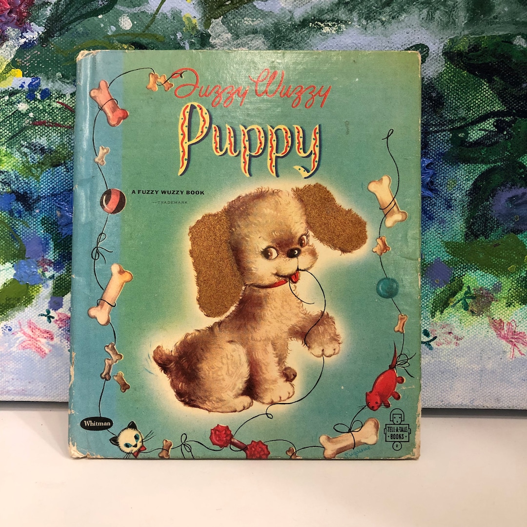 1954 Fuzzy Fuzzy Puppy Book - Etsy