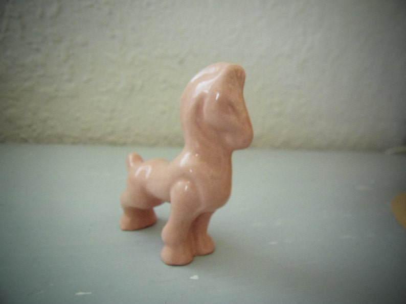 Small Art Deco Pink Horse image 5