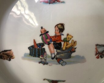 Vintage Children's Plate from Germany