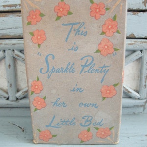 Rare Sparkle Plenty Soap in her Little Bed Box image 1