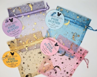Empty Personalized Organza Bags (Set of 10)