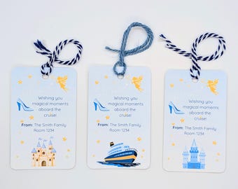 Personalized Cruise Gift Tags: You've Been Pixie Dusted - Set of 8