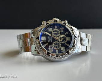 Men’s Quartz Watch, with Large Dial, Fashion Wrist Watch