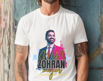 Zohran Mamdani NYC Mayor 2025 Campaign T-Shirt: Progressive Activist Tee