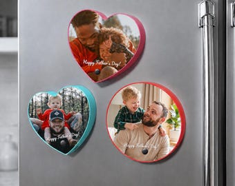 Voice Recording Fridge Magnet: Personalized Father's Day Keepsake, Gift For Dad