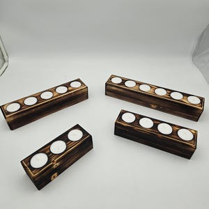 Tea Light Holder-Distressed/Burnished