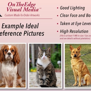 Custom Cameo Pet Portrait, Gift for Pet Lover, Memorial Portrait, Personalized Pet Print image 3