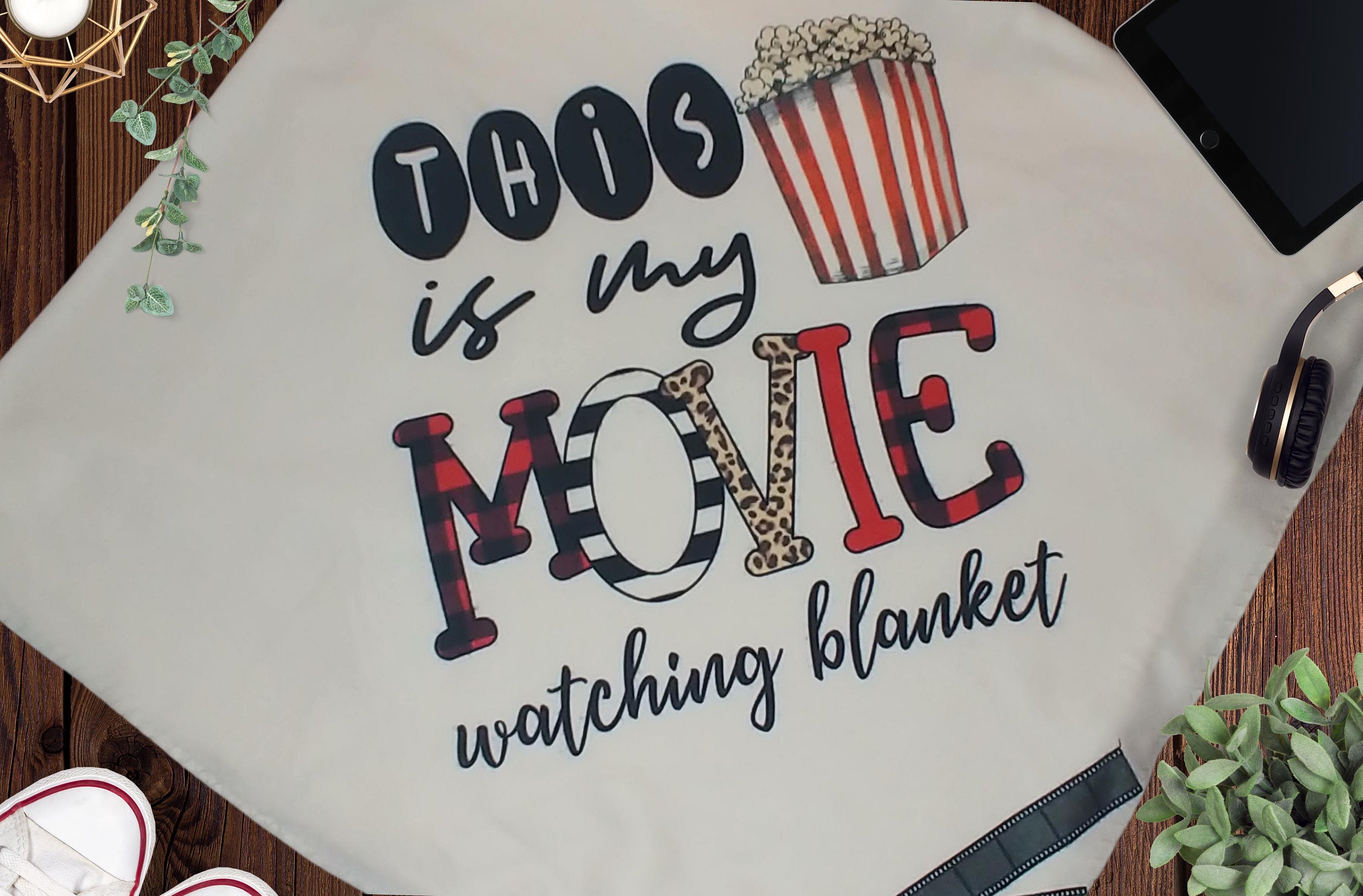 This is My Movie Watching Blanket Throw Blanket Etsy